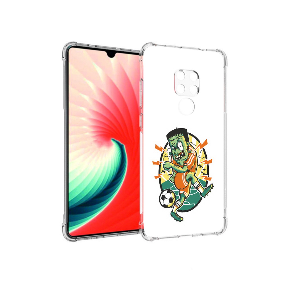 

Чехол MyPads Tocco для Huawei Mate 20 зомби футболист, Прозрачный, Tocco