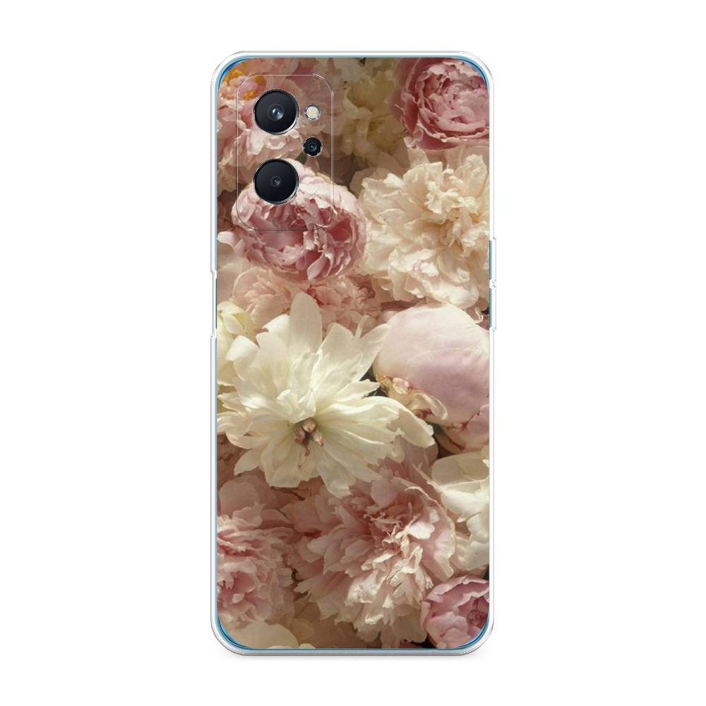 

Чехол Awog на Realme 9i/Oppo A96 4G "Пионы светлые", Разноцветный, 258050-8