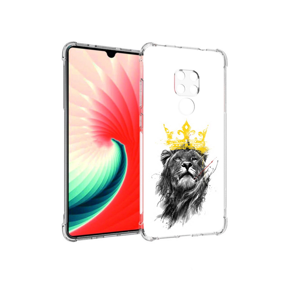 

Чехол MyPads Tocco для Huawei Mate 20 король-лев, Прозрачный, Tocco