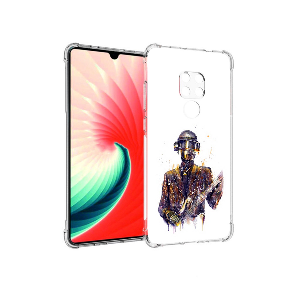

Чехол MyPads Tocco для Huawei Mate 20 космо-гитарист, Прозрачный, Tocco