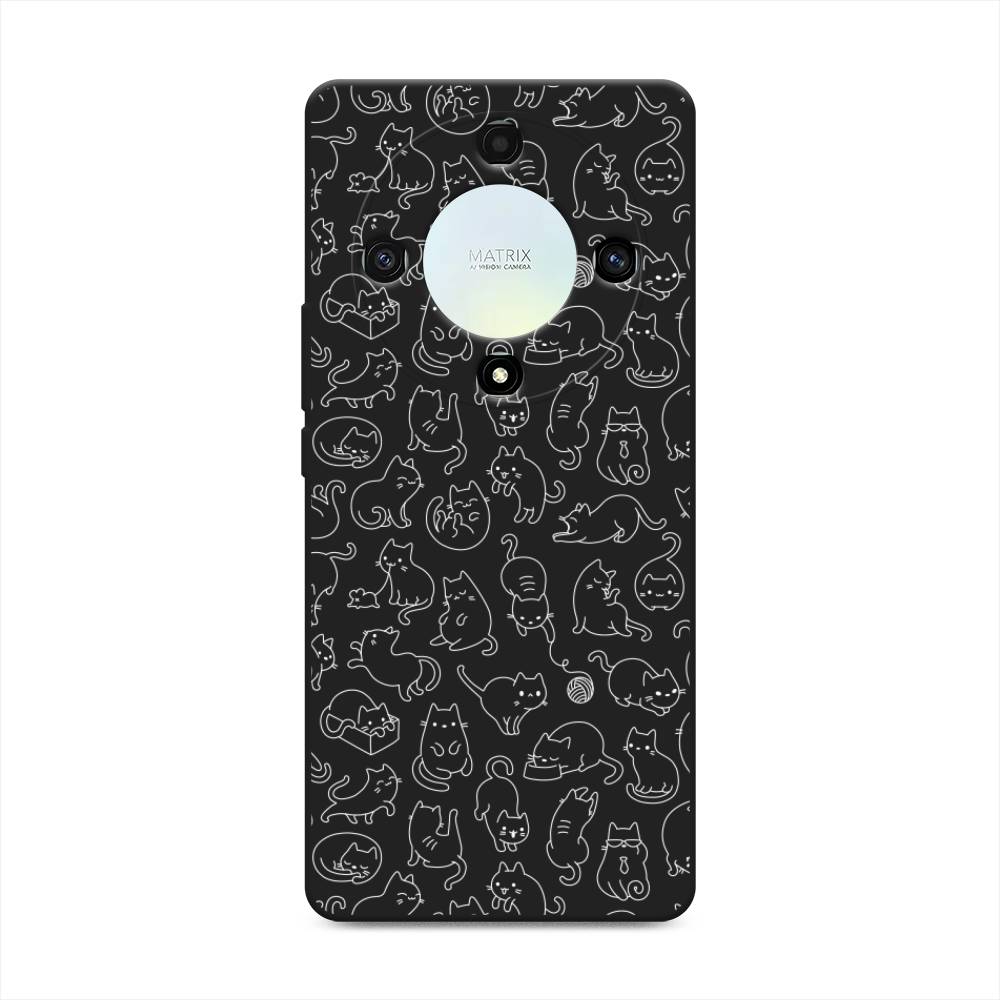 

Чехол Awog на Honor X9A "Шкодливые котики", Прозрачный;бежевый, 6120852-1