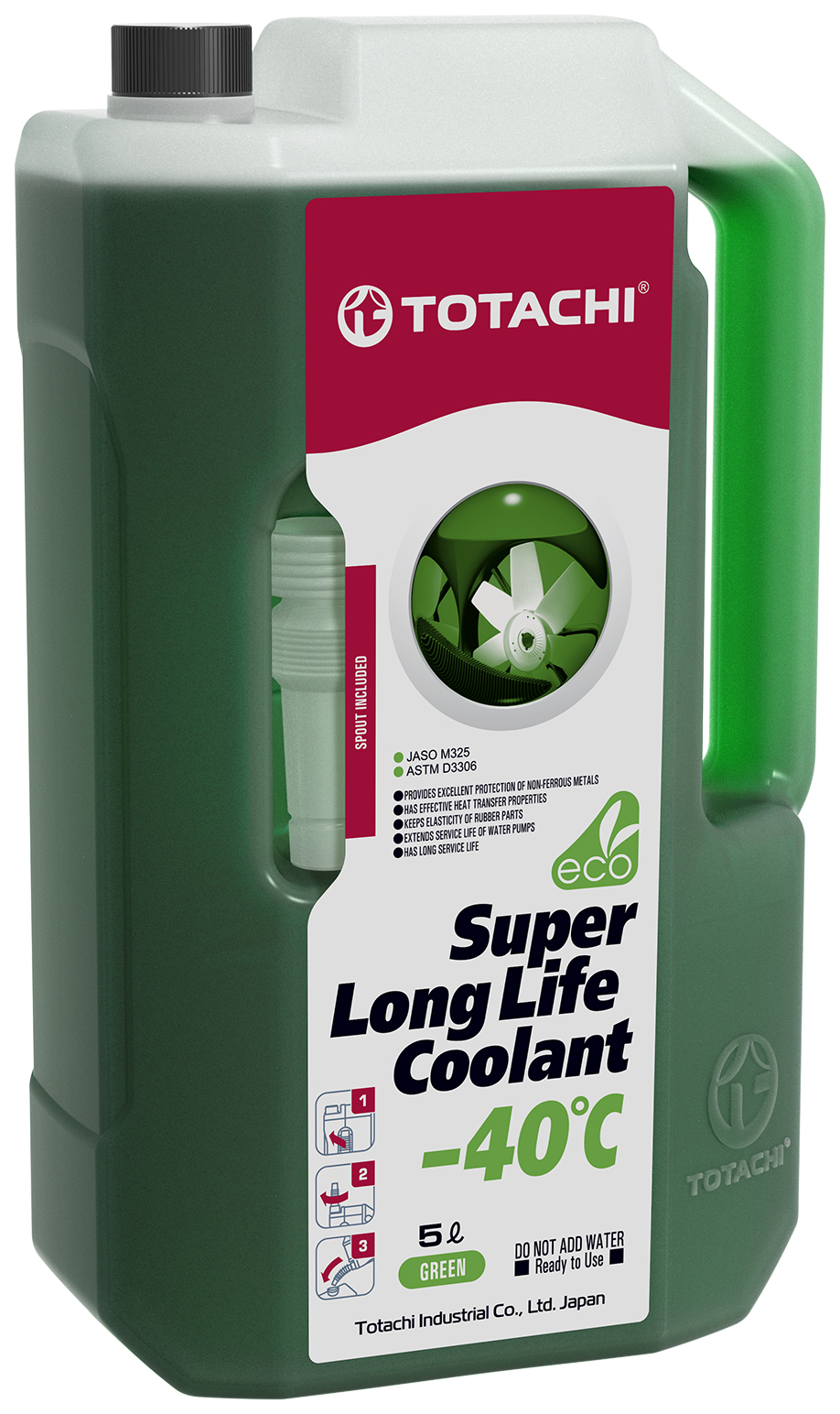 фото Totachi '4589904924767 антифриз totachi super llc green -40c 5л 1шт