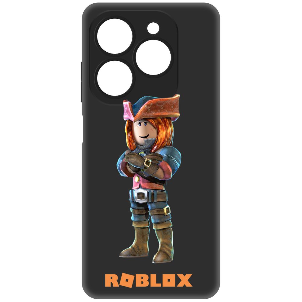

Чехол-накладка Krutoff Soft Case Roblox-Эзебель для Tecno Spark 20 Pro черный