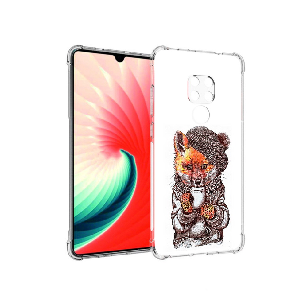 

Чехол MyPads Tocco для Huawei Mate 20 лиса в шапке, Tocco
