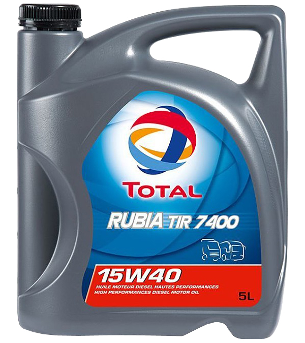 TOTAL ENERGIES Моторное масло Total Rubia TIR 7400 15W-40 5 л 148585