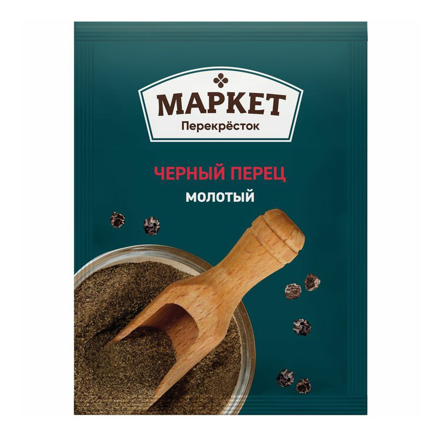 

Перец черный Маркет Перекрёсток молотый 10 г