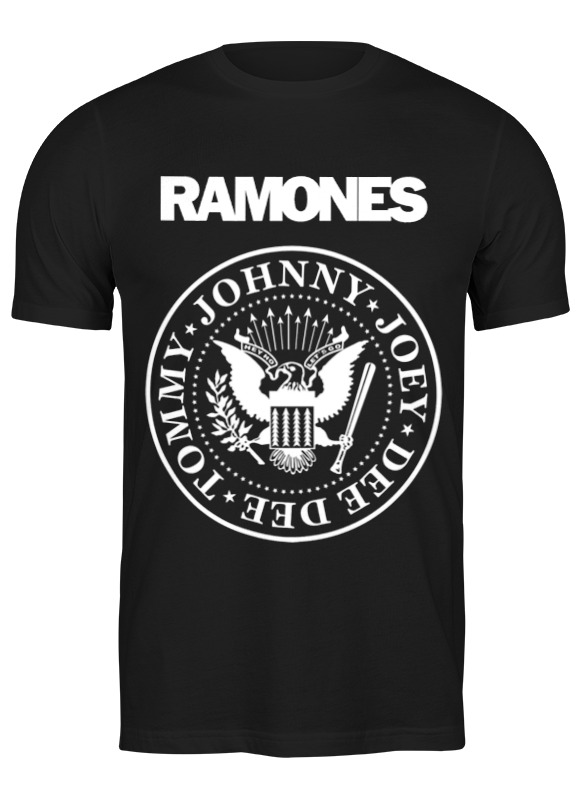 

Футболка мужская Printio Ramones черная L, Черный, Ramones