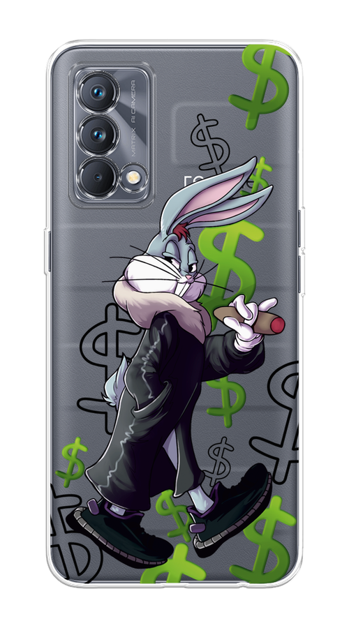 

Чехол на Realme GT Master Edition "Rich Bugs Bunny", Зеленый;черный;голубой, 2510450-6