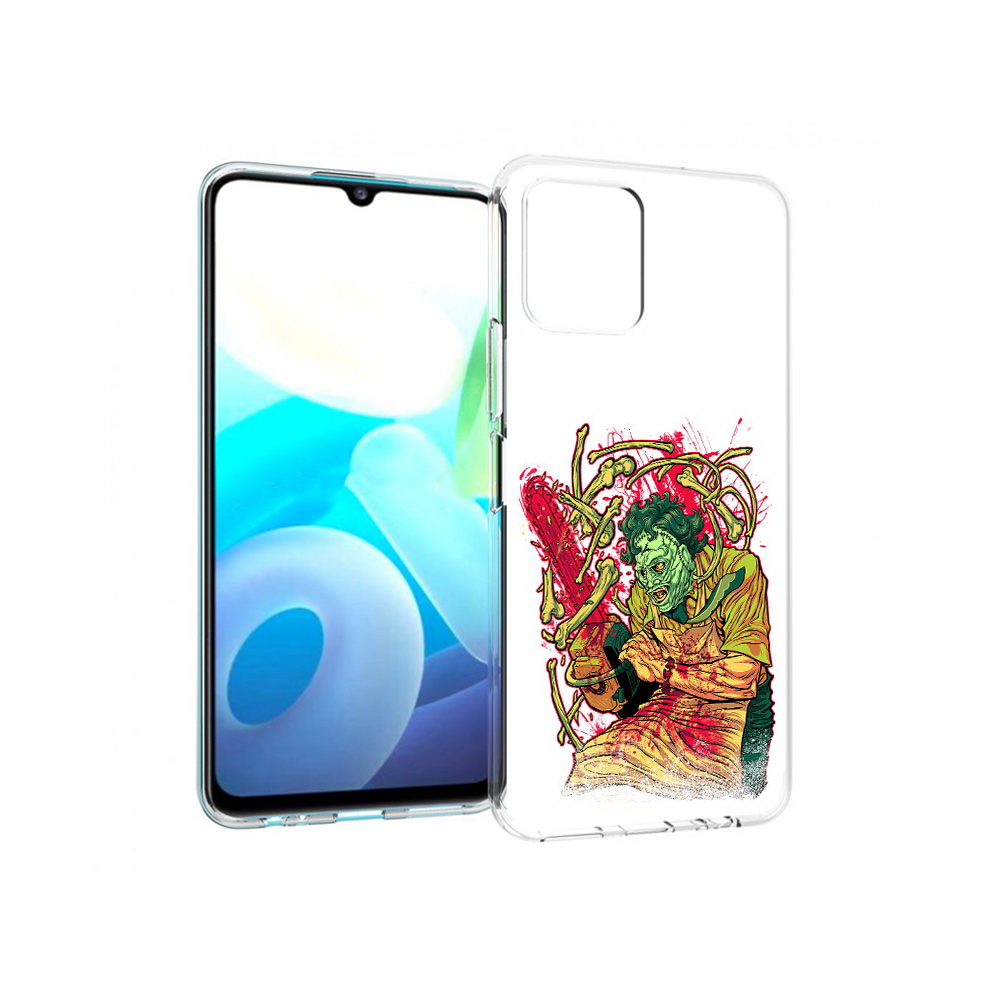 

Чехол MyPads Tocco для Vivo Y15s яркий мясник (PT224456.390.711), Прозрачный, Tocco