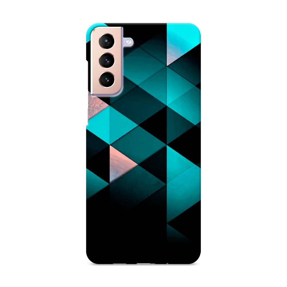 

Пластиковый чехол "Геометрия 16" на Samsung Galaxy S21 +, 2102120-2