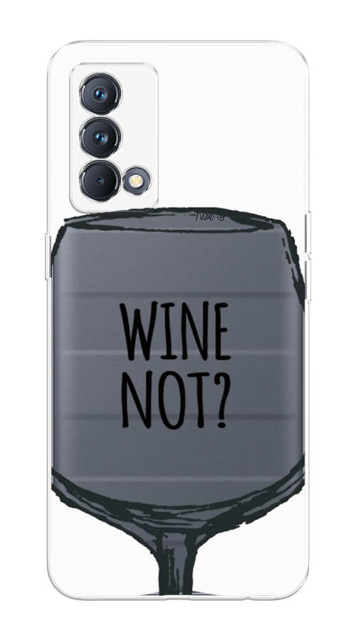 

Чехол на Realme GT Master Edition "Wine not white", Белый, 2510450-6