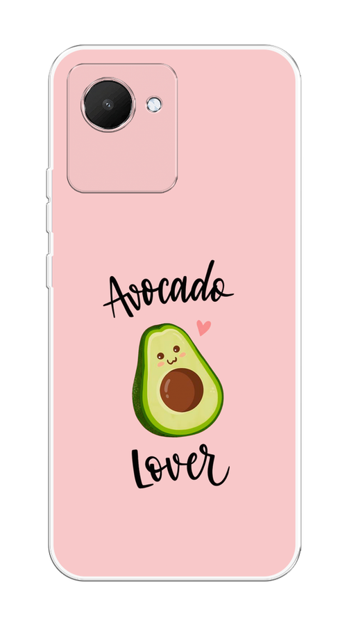 

Чехол на Realme C30 "Avocado lover", Розовый;зеленый, 2510550-6