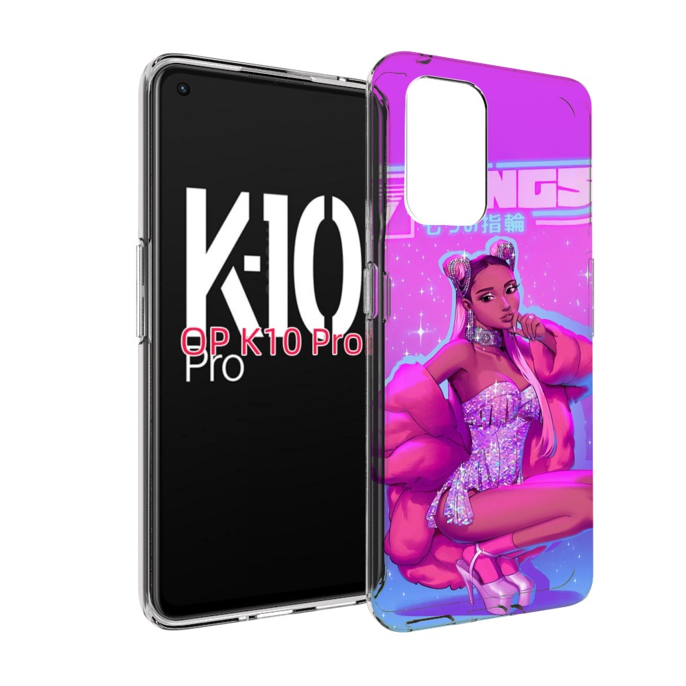 

Чехол MyPads ариана-гранде для OPPO K10 Pro, Прозрачный, Tocco