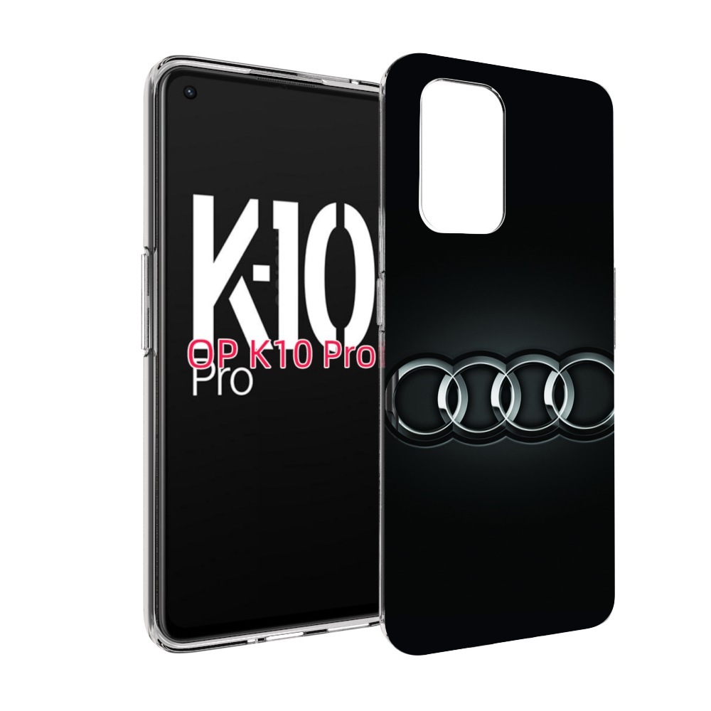 

Чехол MyPads audi 2 для OPPO K10 Pro, Прозрачный, Tocco