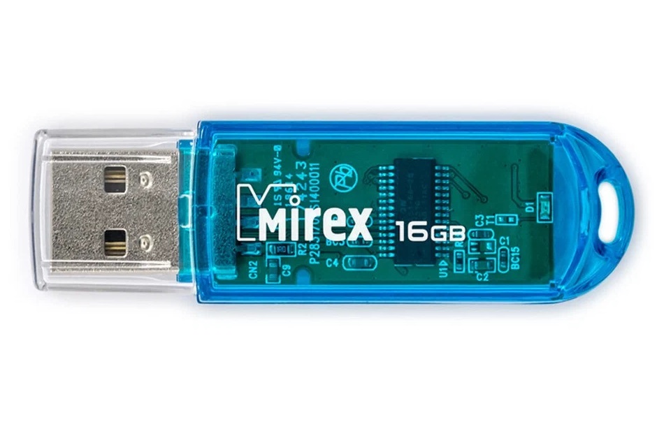 Флэш-накопитель USB 3.0 Mirex Line blue ecopack 16 Гб