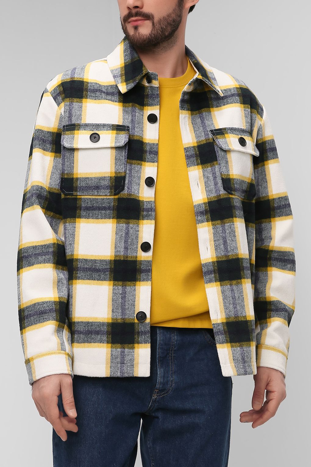 

Рубашка мужская Esprit 2104 CARDIFF белая 2XL, 2104 CARDIFF