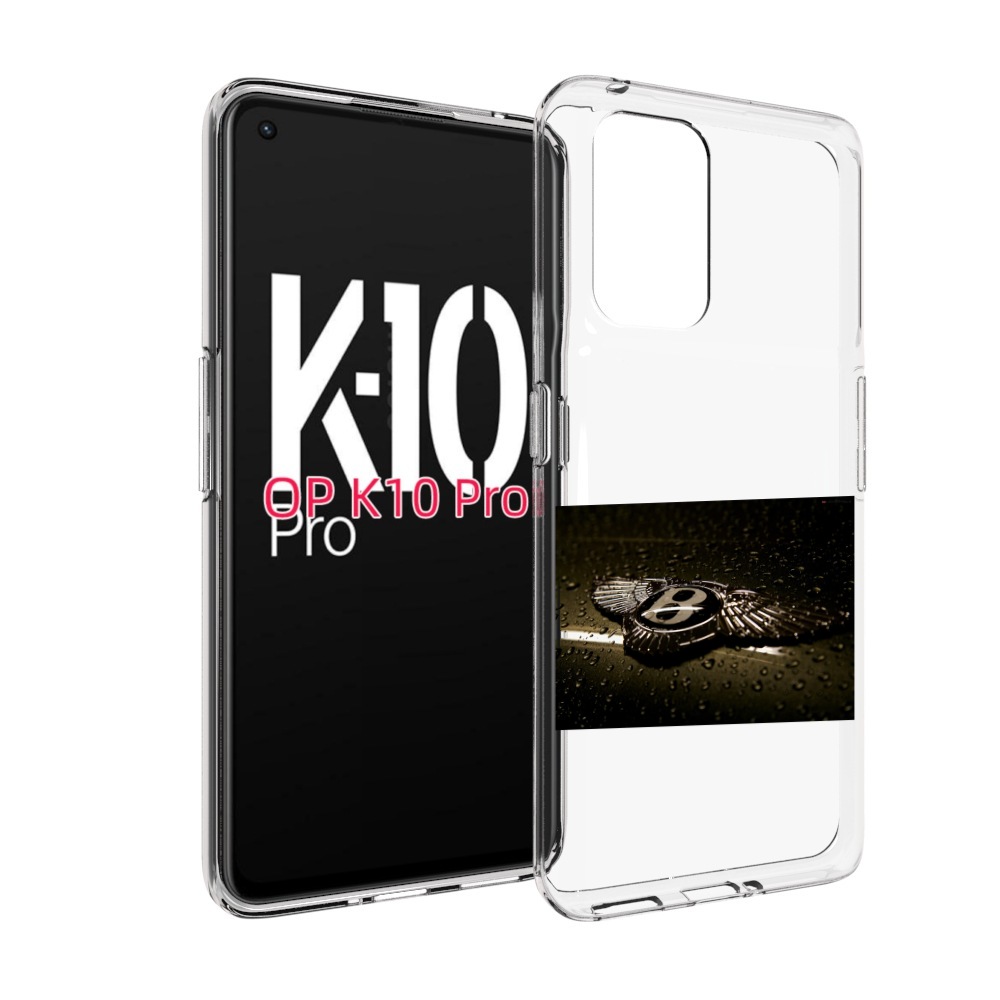 

Чехол MyPads bentley 2 мужской для OPPO K10 Pro, Прозрачный, Tocco