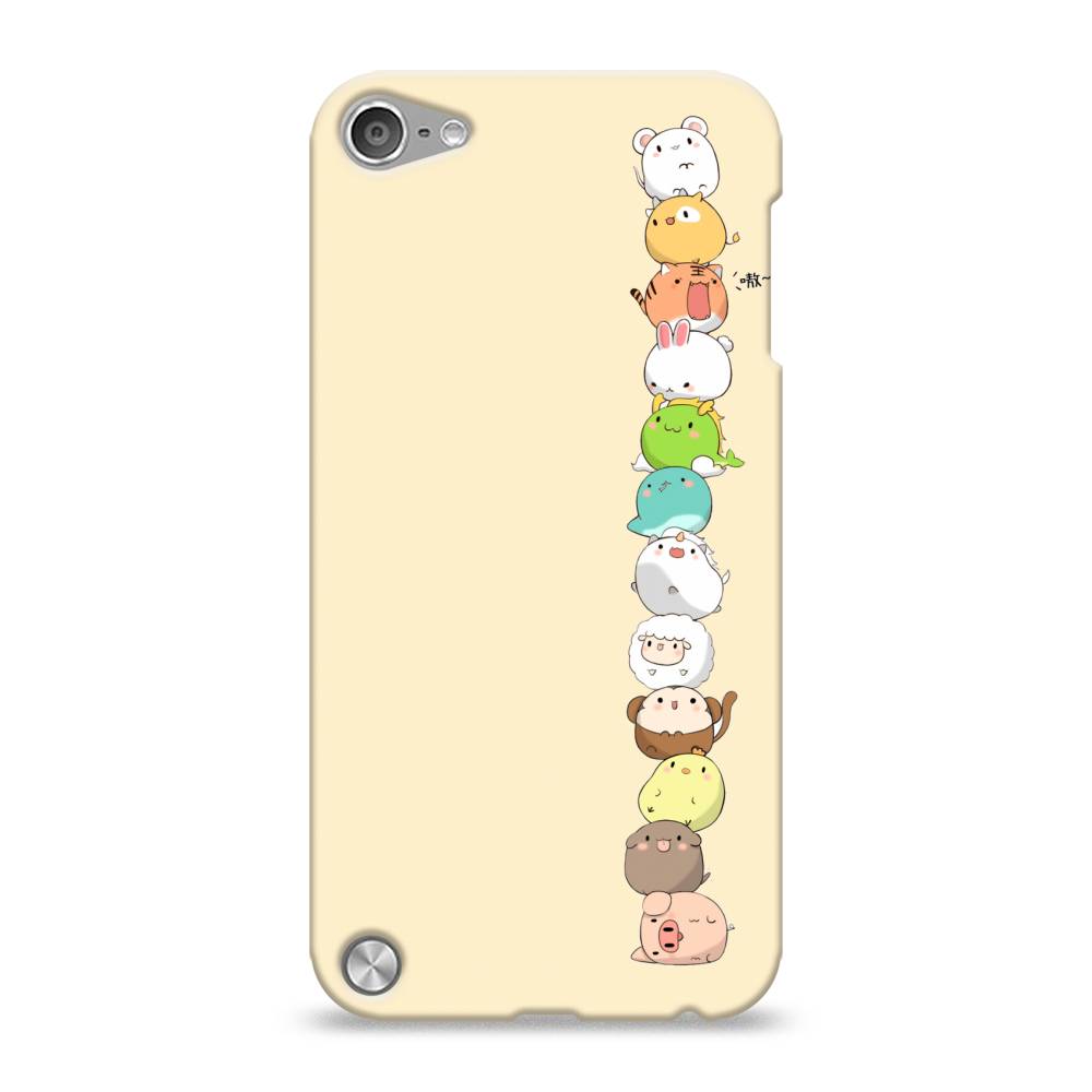 

Пластиковый чехол "Питомцы Чиби" на Apple iPod Touch, 11120-1