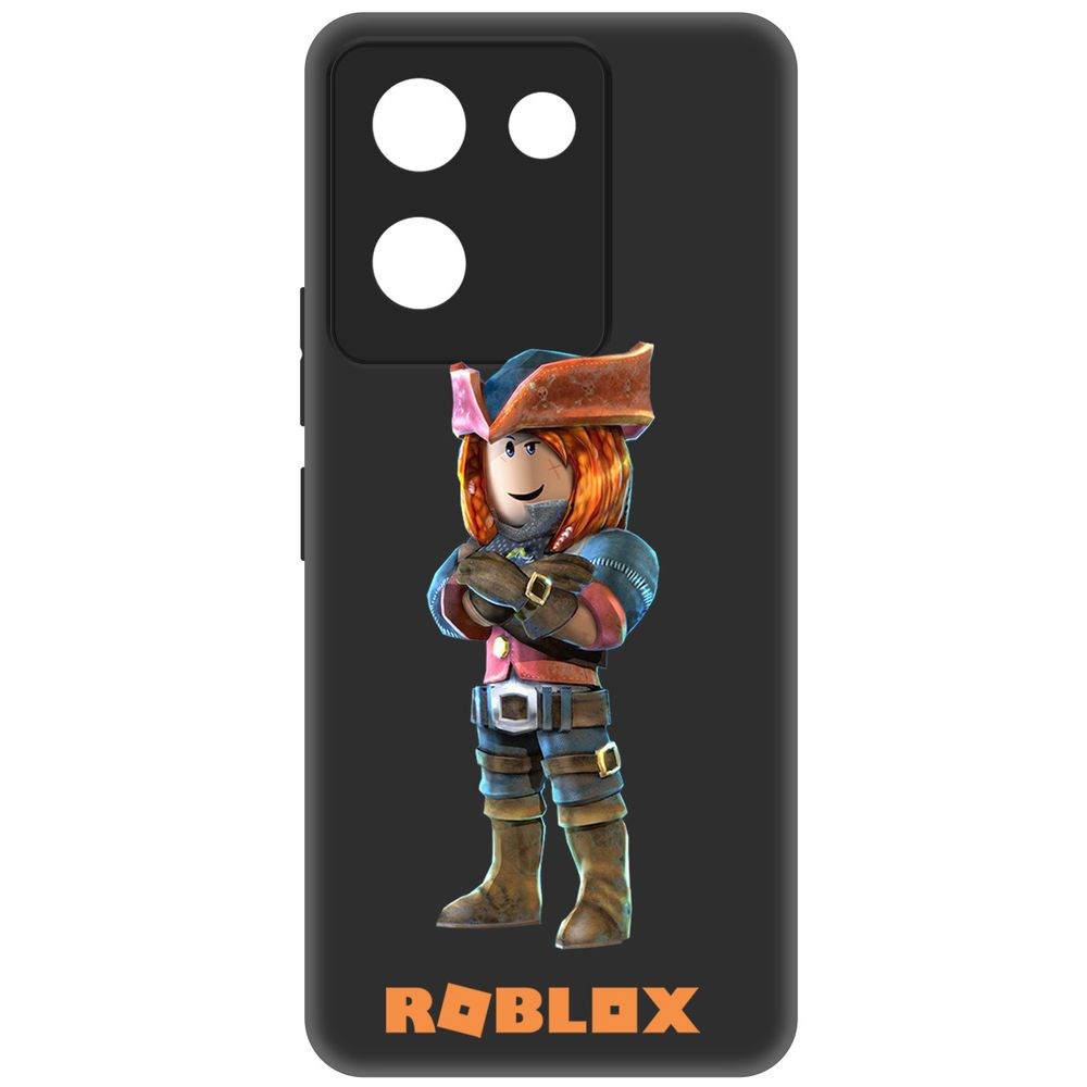 

Чехол-накладка Krutoff Soft Case Roblox-Эзебель для Vivo Y27s черный