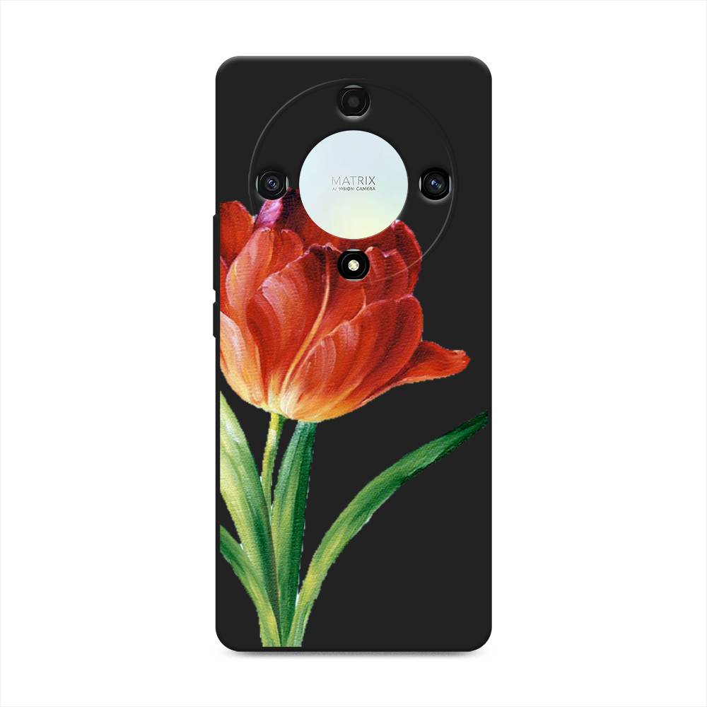 

Чехол Awog на Honor X9A "Красный тюльпан", Оранжевый;зеленый, 6120852-1