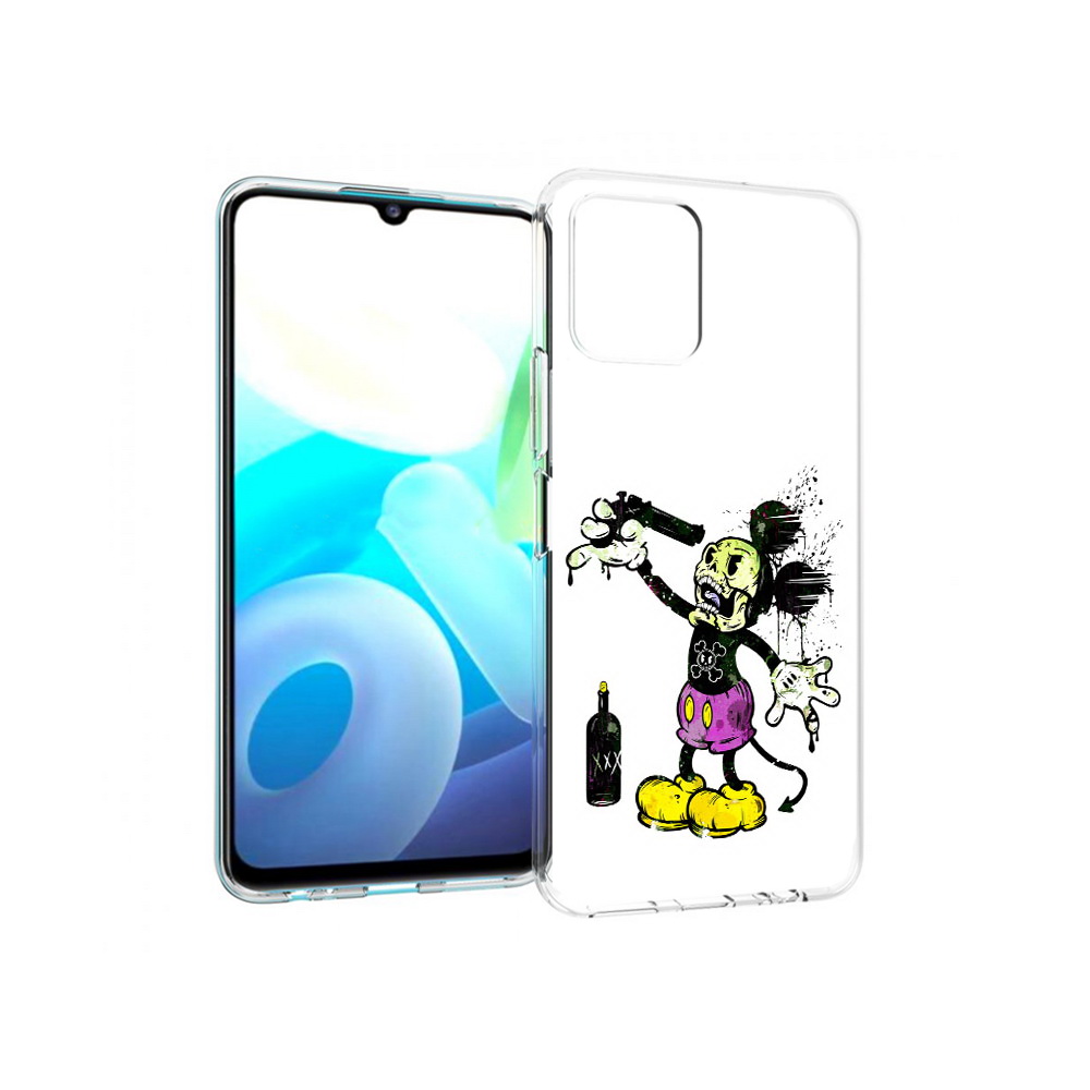 

Чехол MyPads Tocco для Vivo Y15s Драг Микки (PT224456.390.73), Прозрачный, Tocco