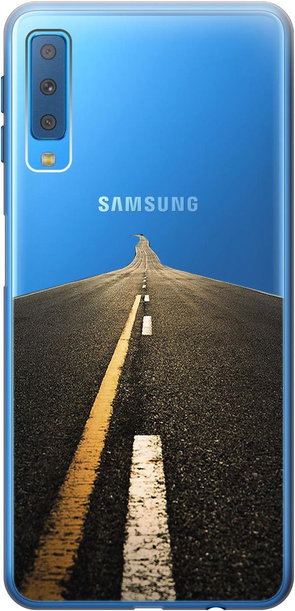 

Чехол на Samsung Galaxy A7 (2018) с принтом "Road" прозрачный, Прозрачный;коричневый, 5396