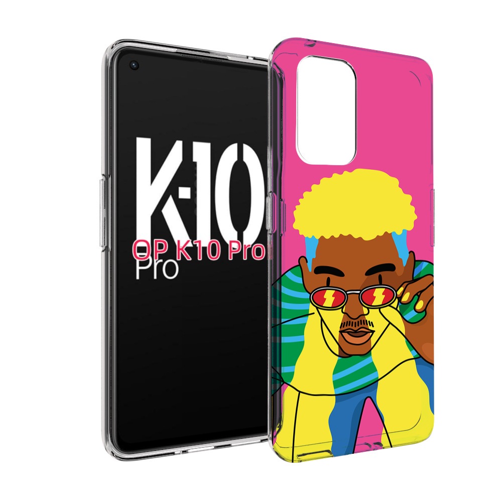 

Чехол MyPads бразилец для OPPO K10 Pro, Прозрачный, Tocco