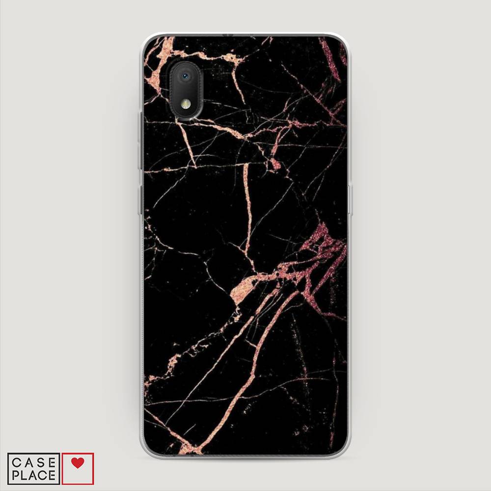 

Чехол Awog на Alcatel 1B (2020) 5002D / Алкатель 1B (2020) 5002D "Мрамор розовое золото", 171150-3