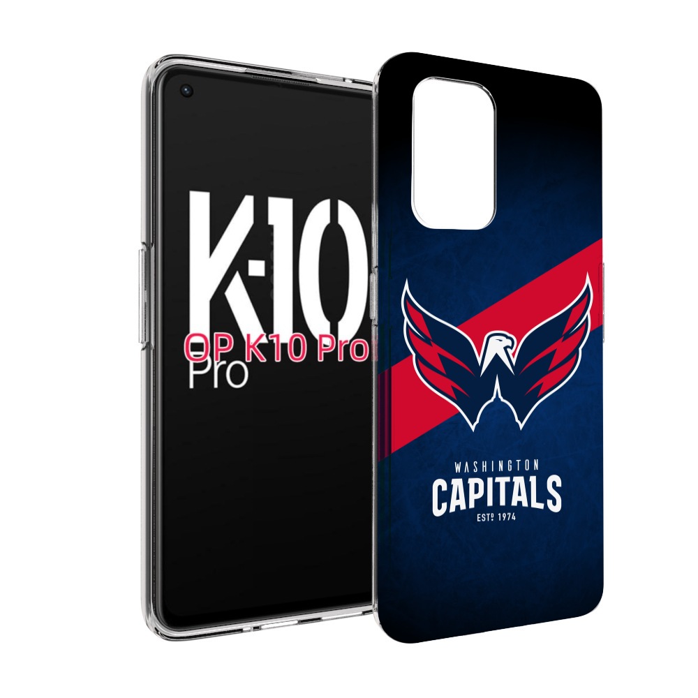 

Чехол MyPads вашингтон кепиталс для OPPO K10 Pro, Прозрачный, Tocco