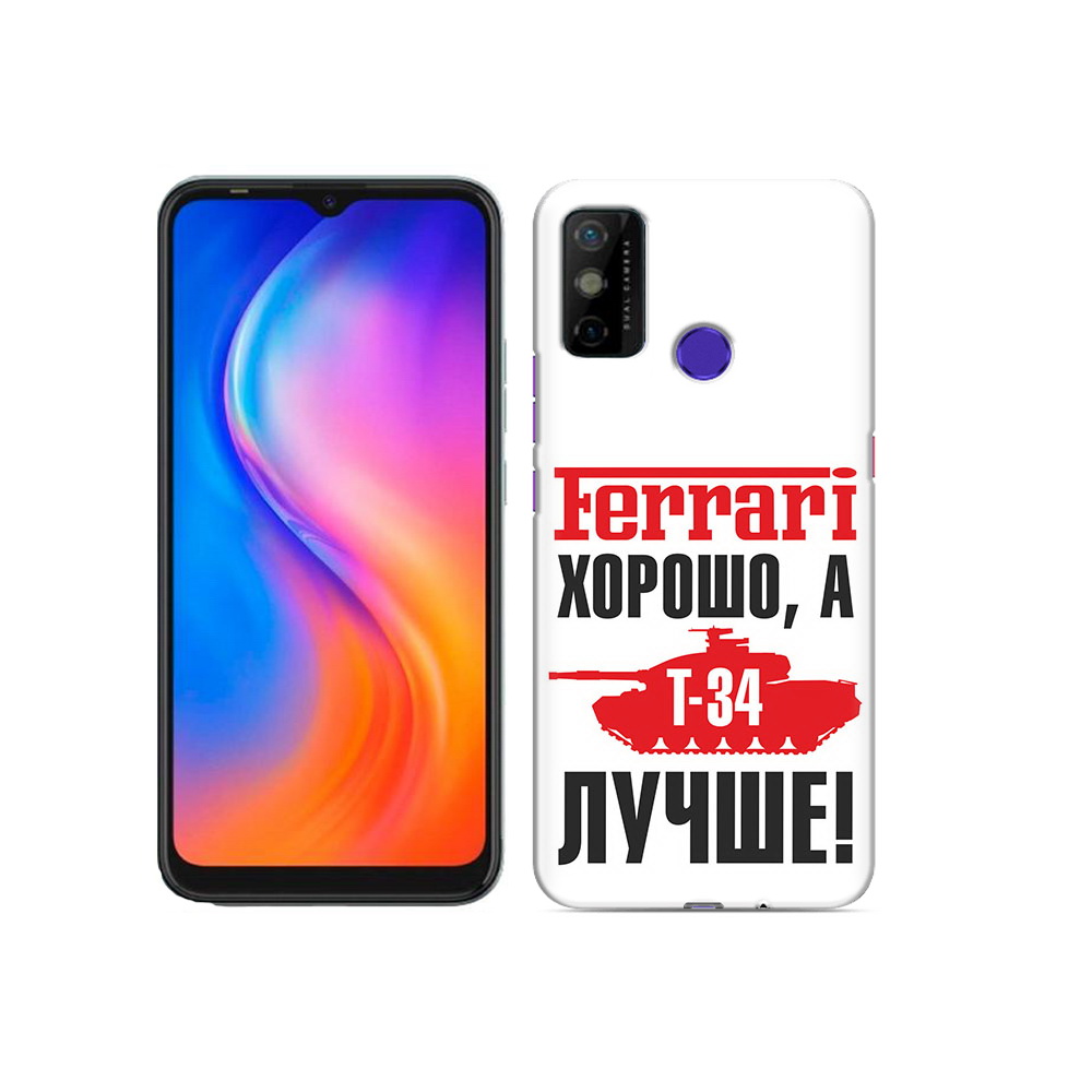 

Чехол MyPads Tocco для Tecno Spark 6 GO т 34 лучше, Прозрачный, Tocco