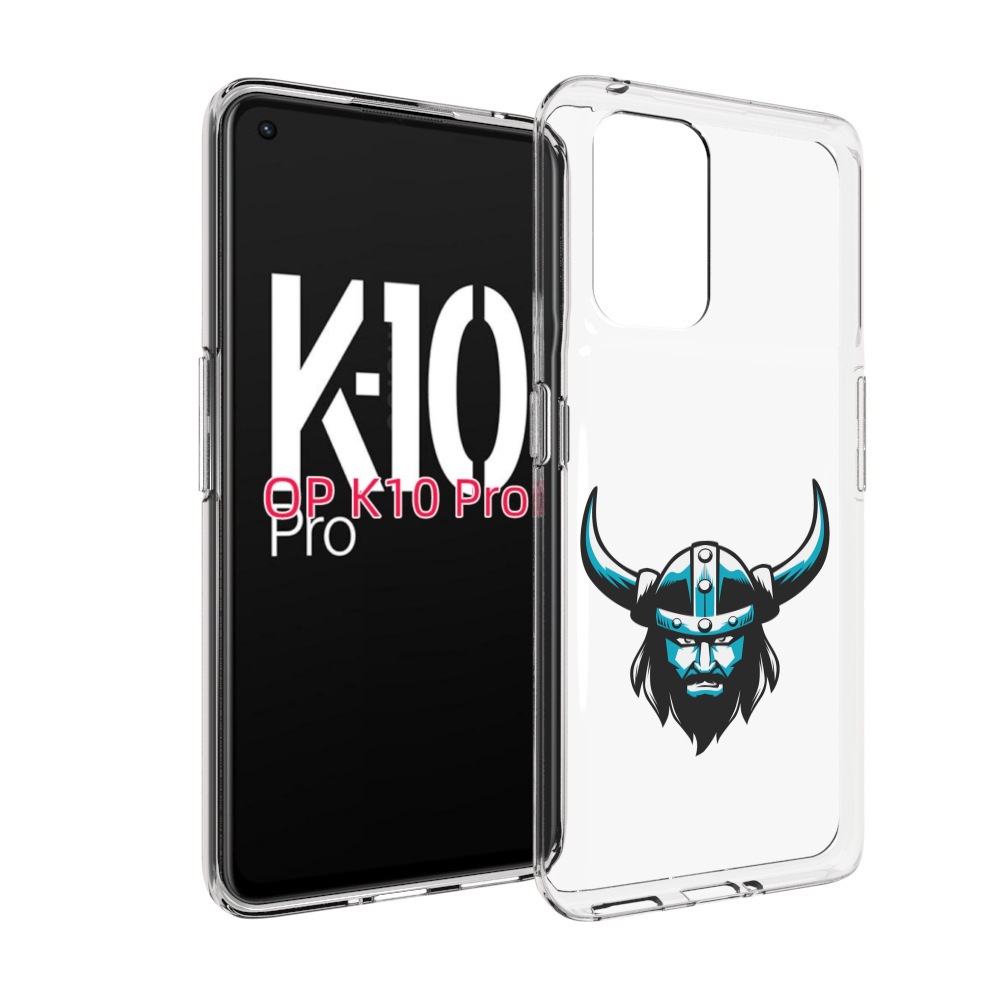 

Чехол MyPads викинг для OPPO K10 Pro, Прозрачный, Tocco