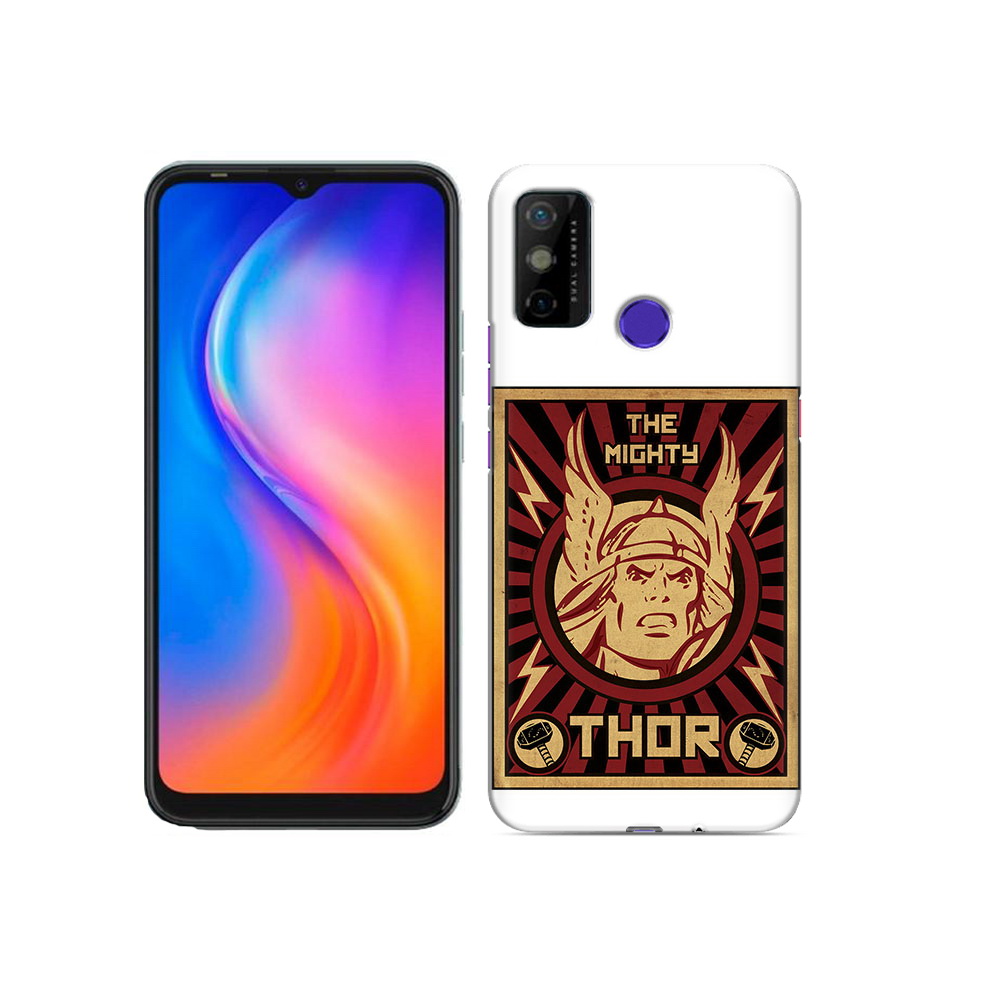 

Чехол MyPads Tocco для Tecno Spark 6 GO тор лицо, Прозрачный, Tocco