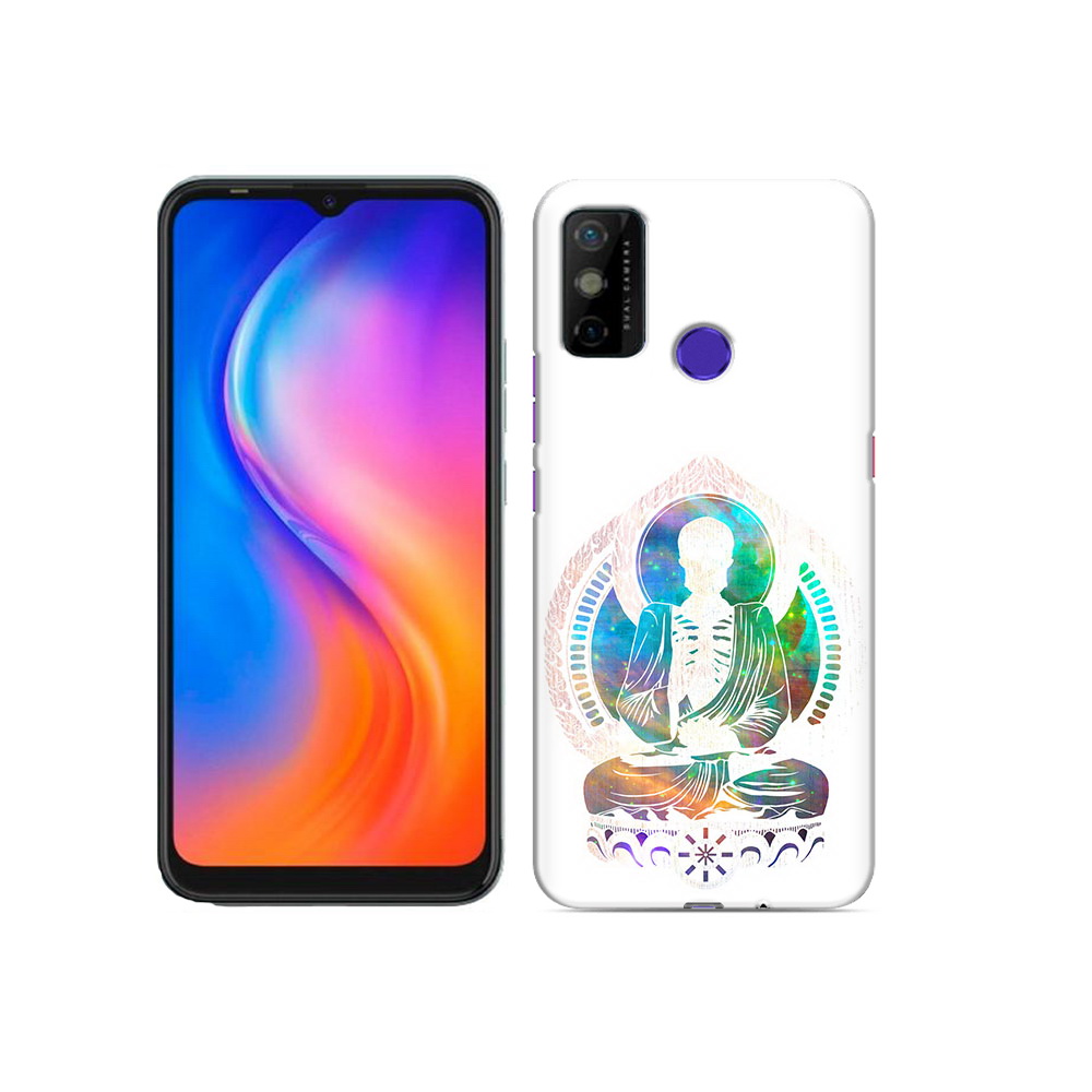 

Чехол MyPads Tocco для Tecno Spark 6 GO умный скелет, Прозрачный, Tocco