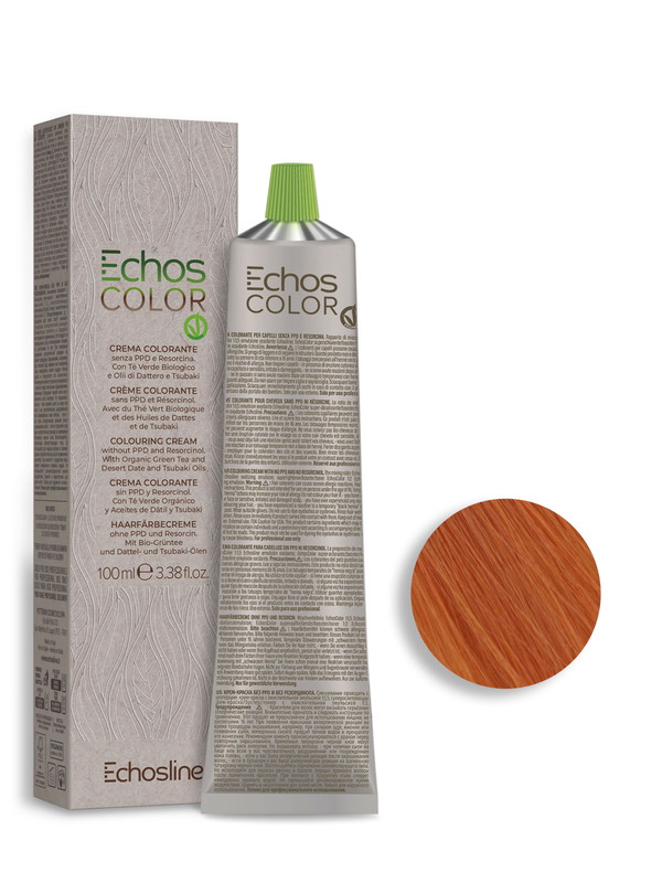 Крем-краска Echos line ECHOSCOLOR 8.44 интенсивный медный светлый блонд 100 мл
