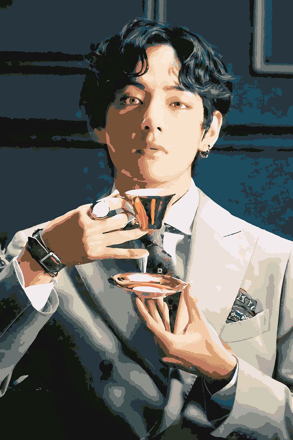 

Картина по номерам Красиво Красим BTS V Аристократ, 50 х 80 см, BTS V Аристократ