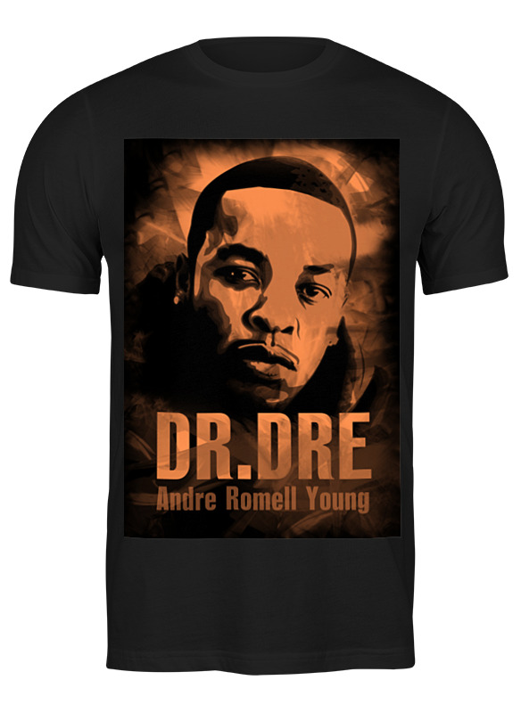 

Футболка мужская Printio Dr.dre черная L, Черный, Dr.dre