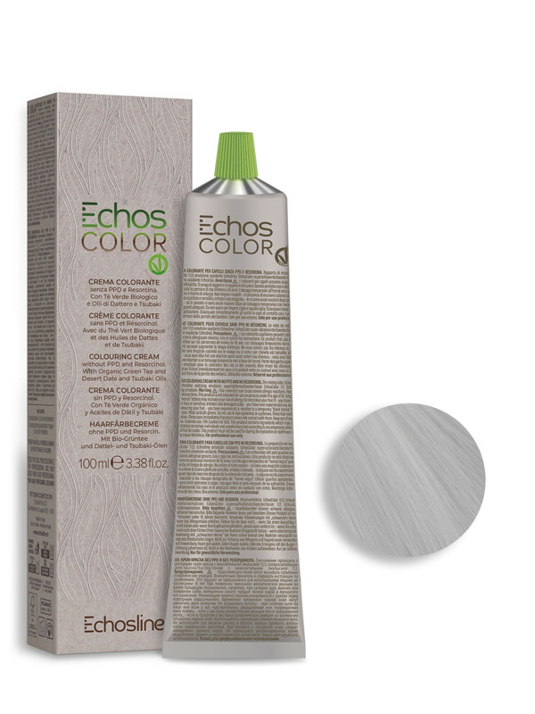 Крем-краска Echos line Echoscolor прозрачный 100 мл echos line восстанавливающая маска для окрашенных и поврежденных волос seliar keratin 1000 0
