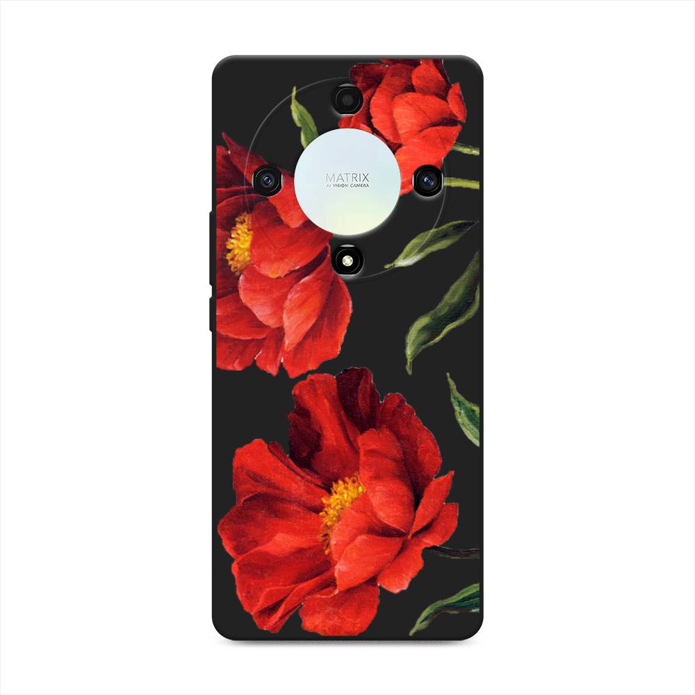 

Чехол Awog на Honor X9A "Красные маки", Красный, 6120852-1