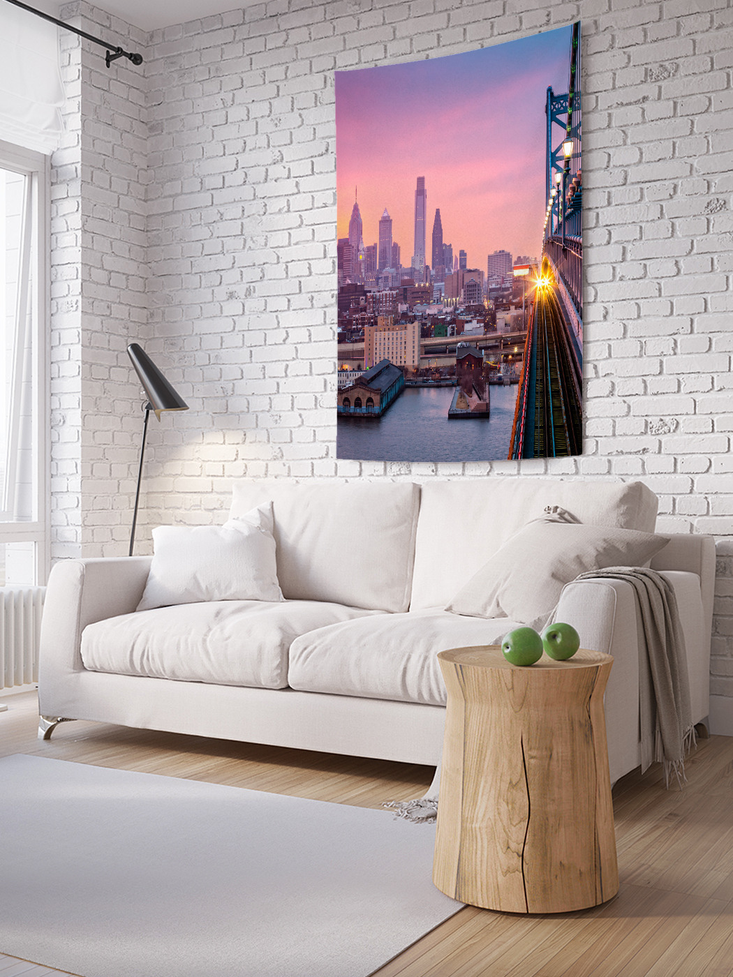 

Вертикальное фотопанно на стену JoyArty Вечерний мост 100x150 см, Вечерний мост