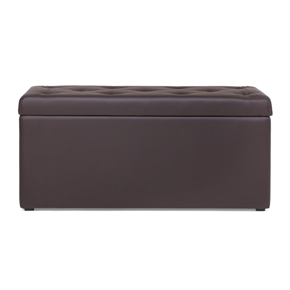 

Банкетка каркасная Nrava Home Фиби 1000х350х450 Galaxy Dk. Brown (корич), Банкетка