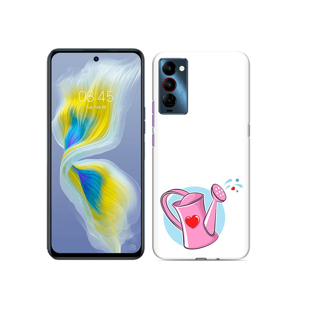 

Чехол MyPads Tocco для Tecno Camon 18 Лейка любви 14 февраля, Прозрачный, Tocco