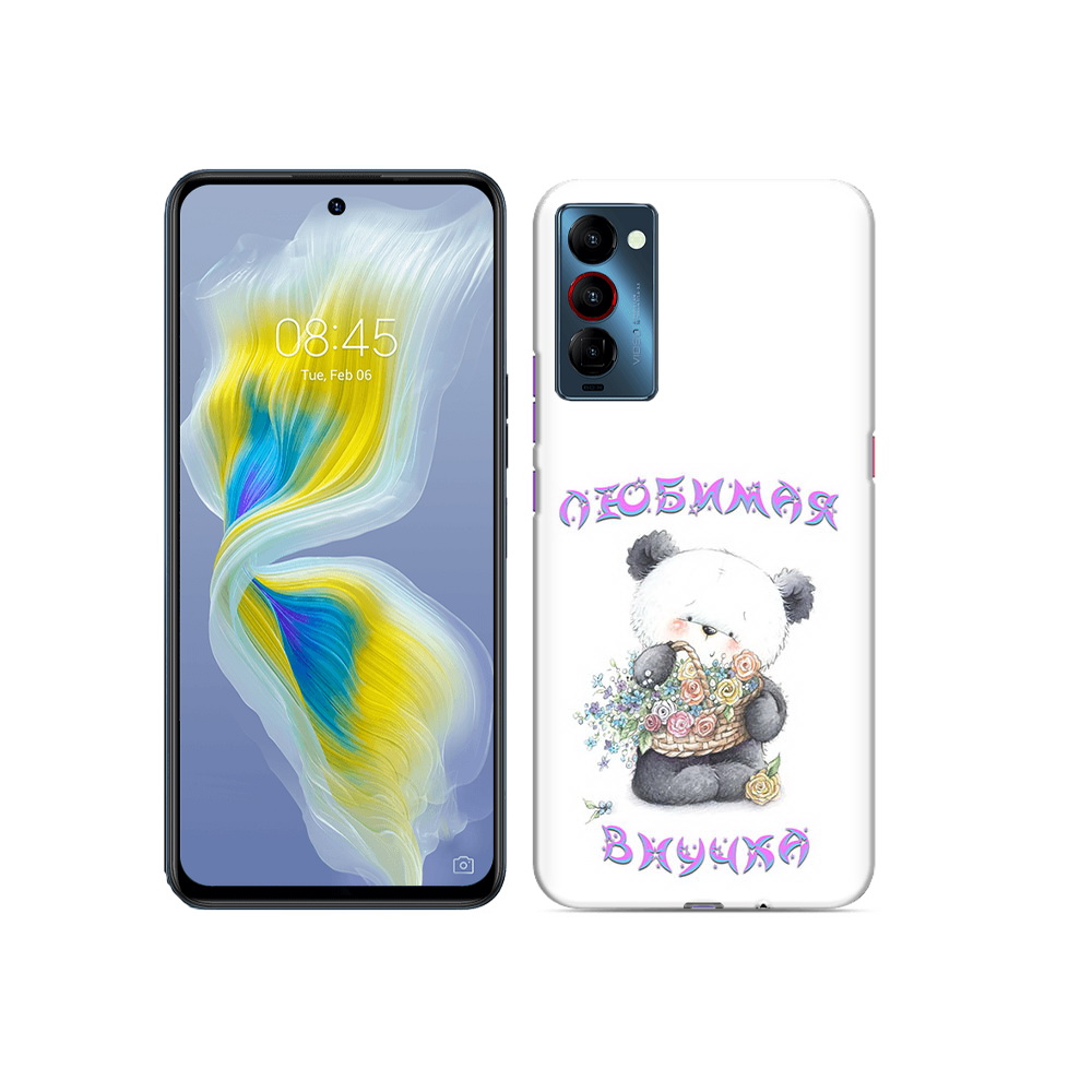 

Чехол MyPads Tocco для Tecno Camon 18 Любимая внучка, Прозрачный, Tocco