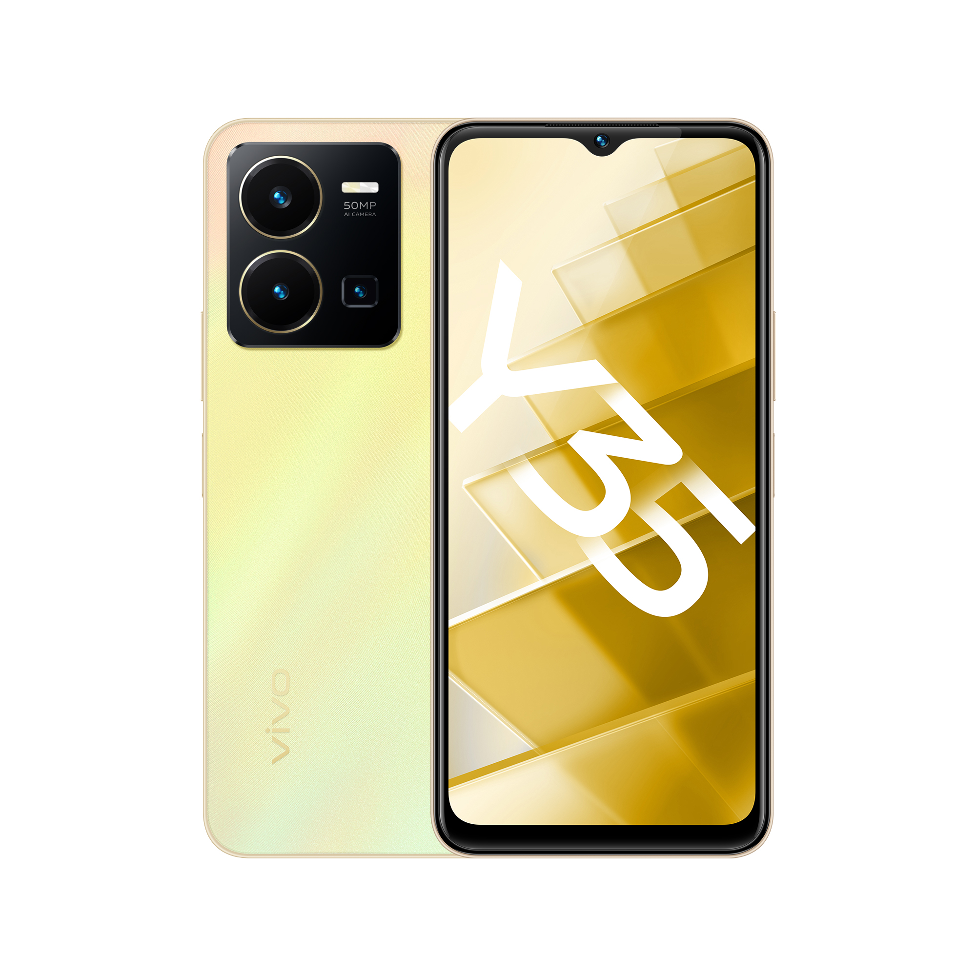 фото Смартфон vivo y35 4/64gb dawn gold (v2205)