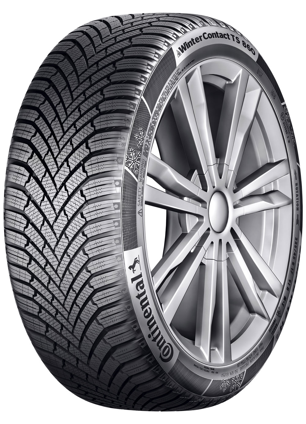 

Шины Continental 205/65R17 96V FR WinterContact TS 860, WinterContact TS860