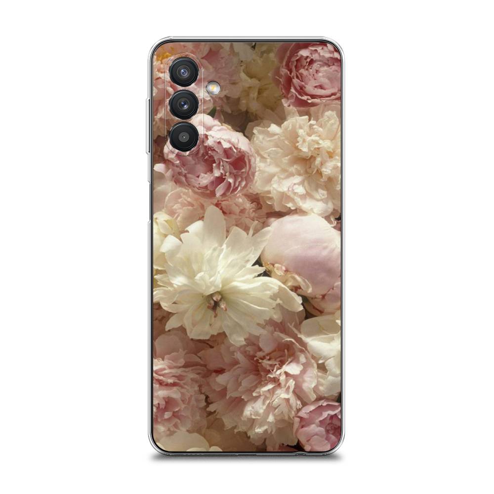 

Чехол Awog на Samsung Galaxy A13 5G / Самсунг A13 5G "Пионы светлые", Разноцветный, 2104150-8