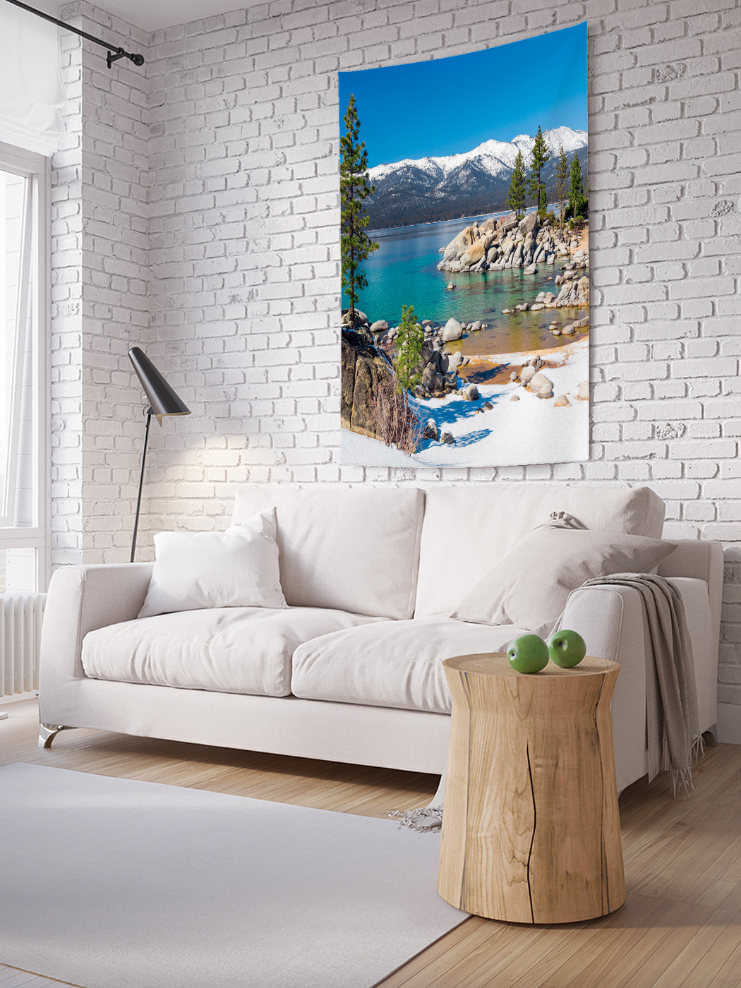 

Вертикальное фотопанно на стену JoyArty Горный рай 100x150 см, Горный рай