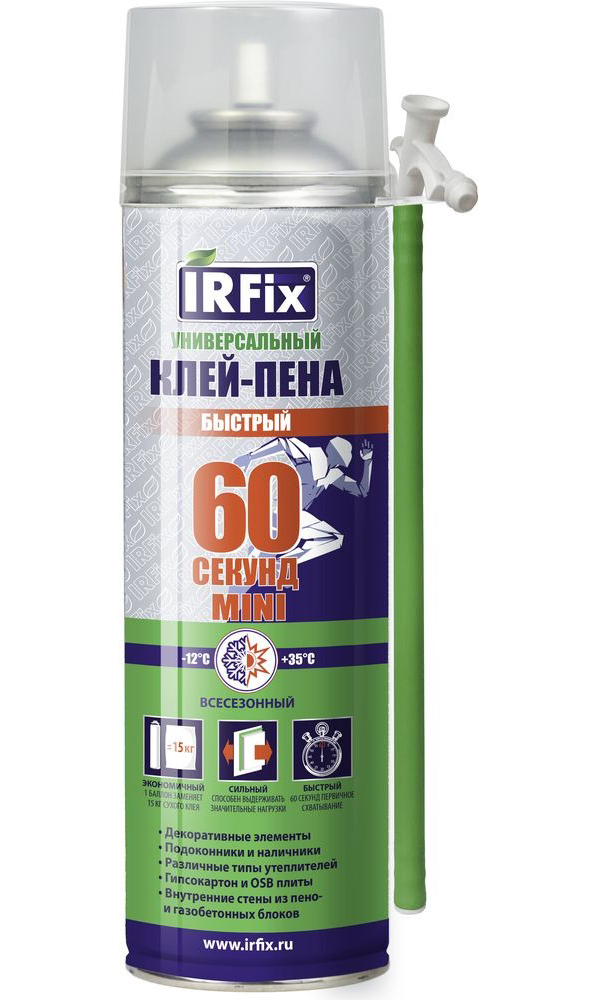 Клей-пена Irfix универсальная 500 мл