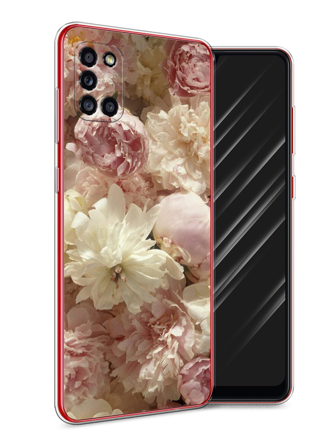 

Чехол Awog на Samsung Galaxy A31 / Самсунг A31 "Пионы светлые", Разноцветный, 2100350-8