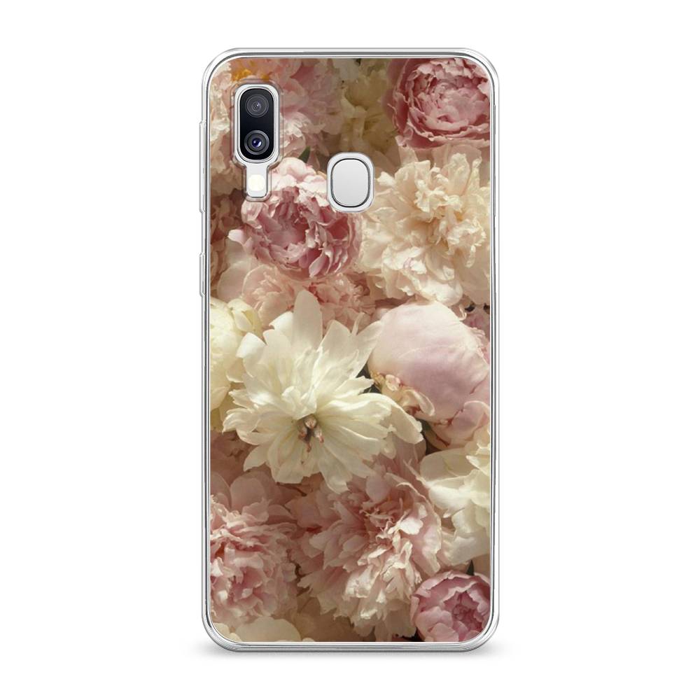 

Чехол Awog на Samsung Galaxy A40 "Пионы светлые", Разноцветный, 28050-8