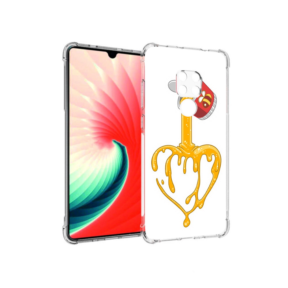Чехол MyPads Tocco для Huawei Mate 20 медовое сердце